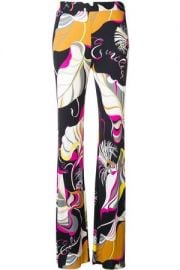 Emilio Pucci Frida Print Flared Trousers at Farfetch